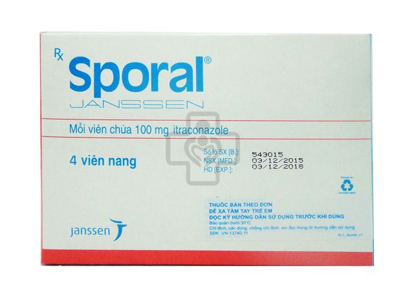 Sporal có tác dụng điều trị nấm