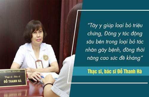 Bác sĩ Thanh Hà kết hợp Đông - Tây y trong điều trị viêm lộ tuyến cổ tử cung