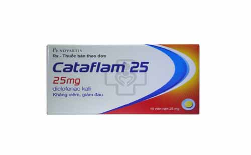 Thuốc trị đau bụng kinh Cataflam