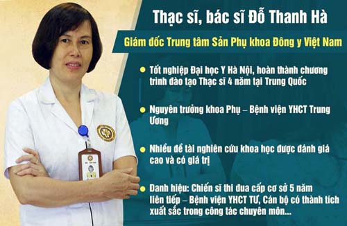 Bác sĩ Đỗ Thanh Hà - người giúp chị em khắc phục rối loạn kinh nguyệt hiệu quả