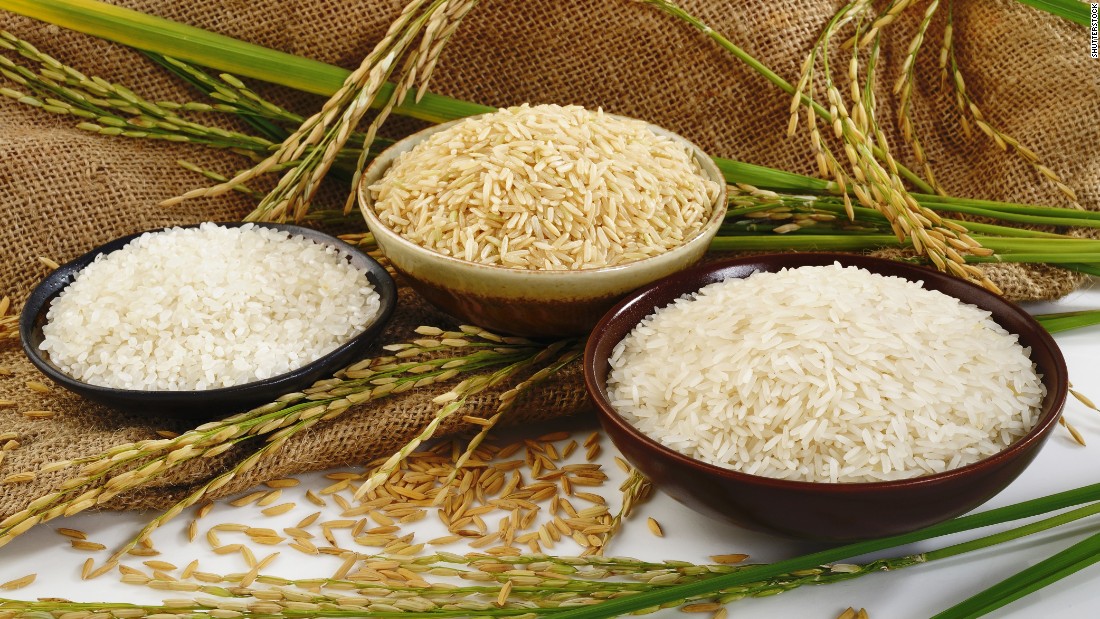 Gạo trắng là một loại lương thực có thể khiến chị em bị kháng insulin vì hàm lượng đường bột cao
